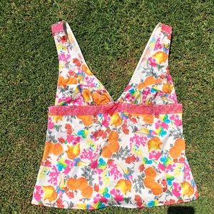 VINTAGE DIOR MULTICOLOR CAMI